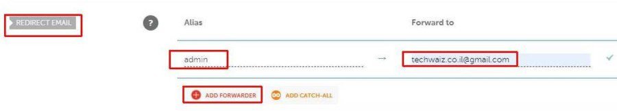 Namecheap forwarder