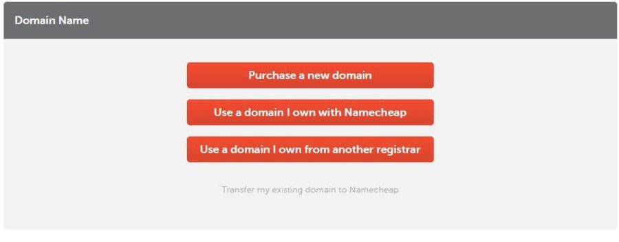 Namecheap דומיין